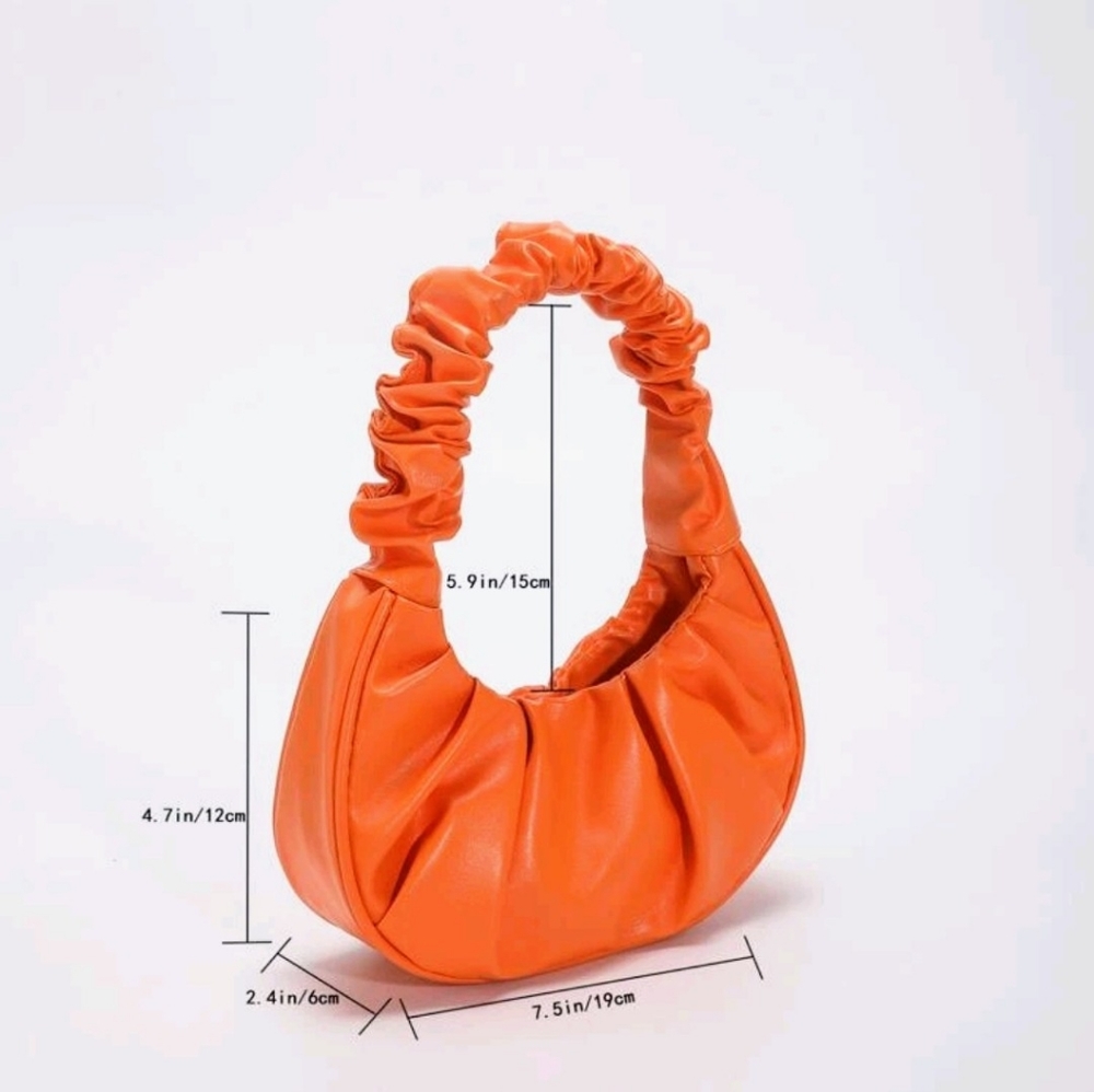 Mini Ruched Cloud Handbag - Picture 3 of 8